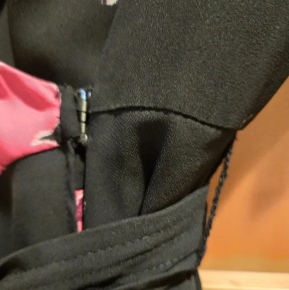 Alfani Elegant Black Floral Dress Size:10 NWT - Picture 5 of 7